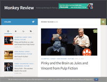 Tablet Screenshot of monkeyreview.co.uk